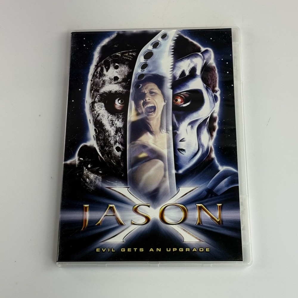 Jason X DVD 2002 New Line Platinum Series Widescreen Horror Sci-Fi Kane Hodder